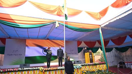 भारतीय राजदूतावासमा मनाईयो ७५ औं गणतन्त्र दिवस