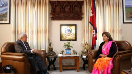 परराष्ट्रमन्त्री डा. आरजु राणा देउवाले इजरायली सरकारलाई विपिन जोशीको रिहाइका लागि पहल गर्न आग्रह