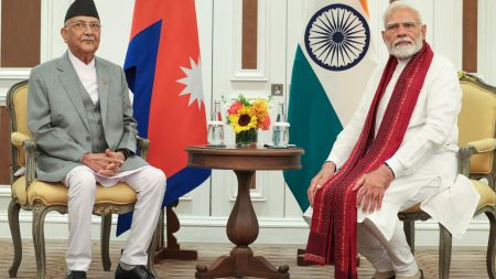 जय श्रीराम बैंककमा: जब मोदी र ओली रामको छायामा भेटिए