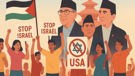 ‘प्रचण्डले टारे अमेरिकाविरोधी क्रान्ति’ — काठमाडौंका प्रदर्शनहरूमा अनपेक्षित मोड