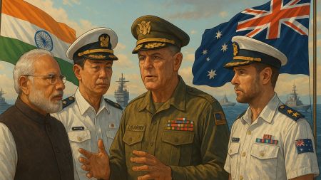 भारत, QUAD, र चीनको छायाँ: इन्डो–प्यासिफिक रणनीतिमा भारतको बढ्दो भूमिका