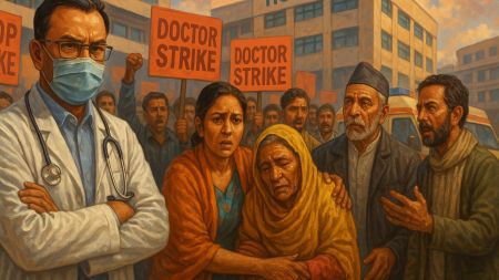 लापरवाहीको जरिवाना विरुद्ध डाक्टरको देशव्यापी सेवा बहिष्कार!