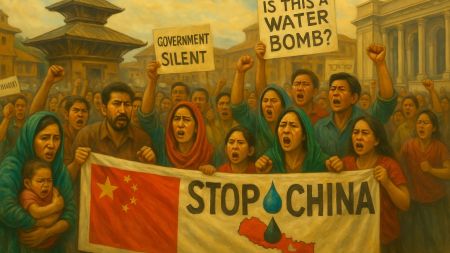 चीनले नेपालमाथि पानीको बम हान्यो? रसुवाको बाढीपछि काठमाडौंमा सन्नाटा, सरकार किन मौन?