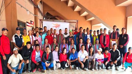 एथलेटिक्स परिवार नेपालको चौथो साधारण सभा सम्पन्न, खेलाडी र प्रशिक्षक सम्मानित