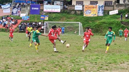 तेस्रो अन्तर्राष्ट्रिय ताप्लेजुङ गोल्ड कप : सहारा पोखरा झापासँग पराजित, रेड स्टार सेमिफाइनलमा