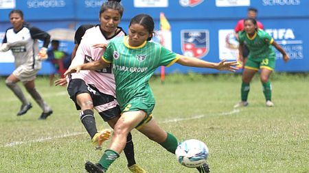 एन्फा महिला लिग छनोटमा राप्ती फुटबल क्लबको एफसी रियमाथि ४–० को जित