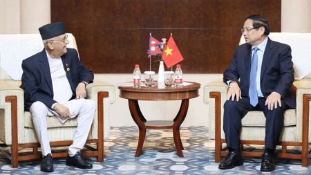एससिओ शिखर सम्मेलनमै ओली–चिङ वार्ता: नेपाल–भियतनाम सम्बन्ध थप नजिक