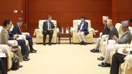 एससिओ सम्मेलनको अवसरमा नेपाल–कम्बोडिया सम्बन्ध सुदृढ गर्ने प्रतिबद्धता