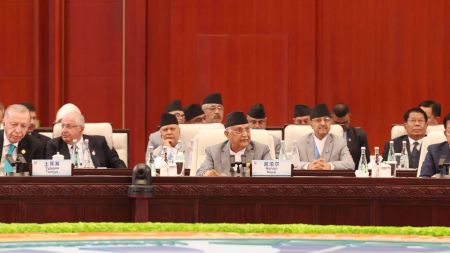 थियानजिन शिखर सम्मेलनमा ‘Henan Nepal’ नामप्लेटबारे उठेको बहस