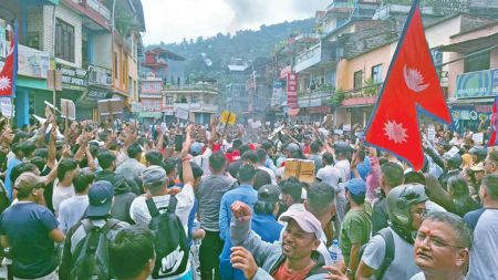 भ्रष्टाचारविरुद्ध लमजुङमा जेनजीको शान्तिपूर्ण बिद्रोह, हजारौंको सहभागिता!