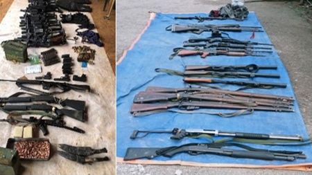 दुई सयभन्दा बढी कैदी नियन्त्रणमा:९४ नाल हतियार बरामद