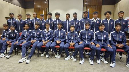 नेपालको यु–१७ टोली श्रीलङ्कामा अवतरण, पहिलो खेलमै निर्णायक भिडन्त !