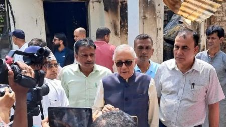 डा. शेखर कोइरालाको आग्रह : जलेको निवासबाटै लोकतन्त्र र चुनावी तयारीको सन्देश!