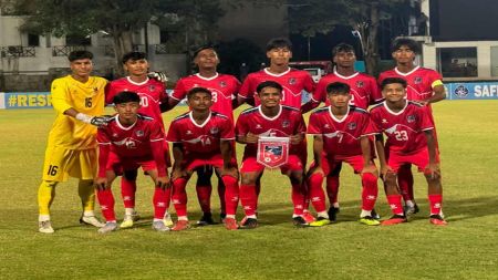 नेपाल यु–१७ साफ सेमिफाइनलमा!