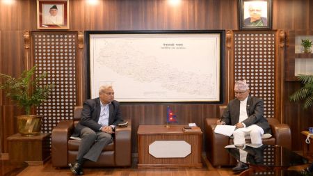 अर्थमन्त्री खनाल र भारतीय राजदूतबीच आर्थिक साझेदारी र व्यापार सहजीकरणबारे छलफल!