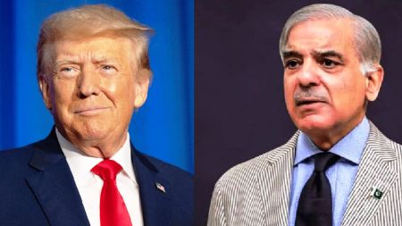 ट्रम्प र पाकिस्तानी प्रधानमन्त्री सरिफबीच ओभल अफिसमा उच्चस्तरीय बैठक!