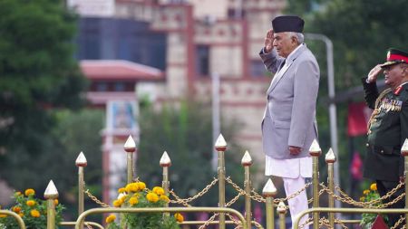 टुँडिखेलमा राष्ट्रपति पौडेलको उपस्थितिमा फूलपाती बढाइँ समारोह सम्पन्न!