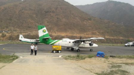 रामेछाप–काठमाडौं रुटमा नियमित हवाई उडान पुनः सुरु