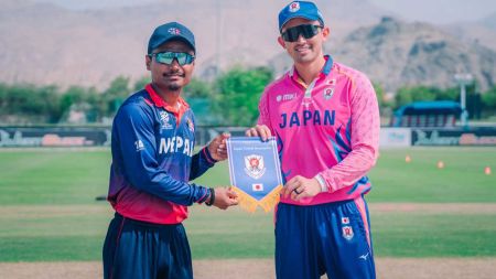 टी–२० विश्वकप छनोटमा टस जित्दै नेपाल फिल्डिङमा-जापानसँग समूह विजेताको निर्णायक भिडन्त!