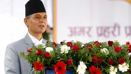 गृहमन्त्री अर्यालको भनाइ: “नेपाल प्रहरीलाई समयानुकूल परिस्कृत र स्रोतसाधनयुक्त बनाउन सरकार प्रतिबद्ध”