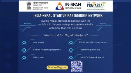 नेपाली स्टार्टअपका लागि IIT मद्रासको निःशुल्क ८ हप्ते तालिम, आवेदन नोभेम्बर १५ सम्म